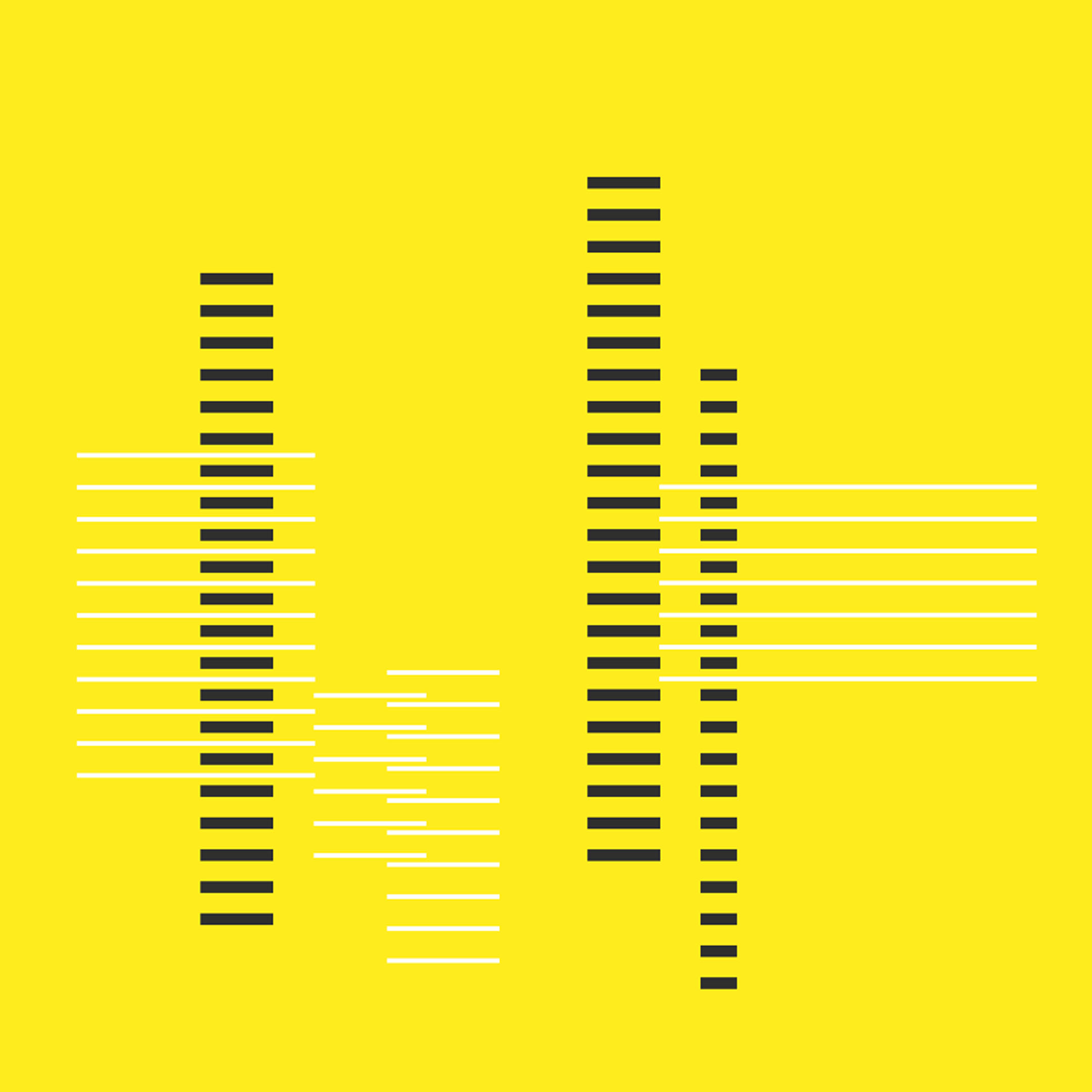 Skyscrapers on Transparent Yellow, Josef Albers 1929 - Copyright 2020 The Josef and Albers Foundation/Artists Rights Society (ARS), New York/DACS, Londres